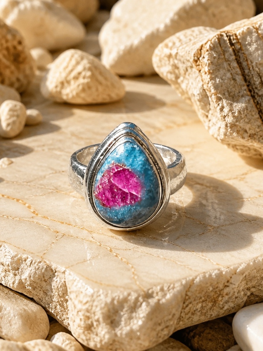 Ruby In Kyanite Ring - Picture 4 of 12